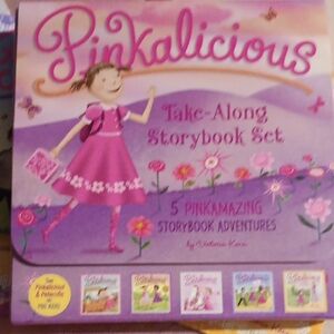 Pinkalicious Take-Along Storybook Set